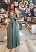 Laden Sie das Bild in den Galerie-Viewer, Kleid zum wickeln/ binden, diverse Farben, Wickelkleid